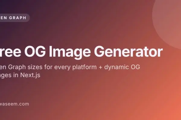 The Open Graph Revolution: How Modern Tools and Next.js Are Reshaping Social Link Previews