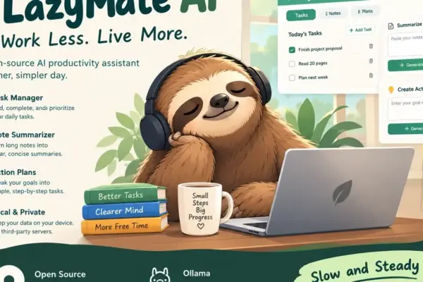 The Privacy-First Productivity Revolution: Inside the Development of LazyMate AI